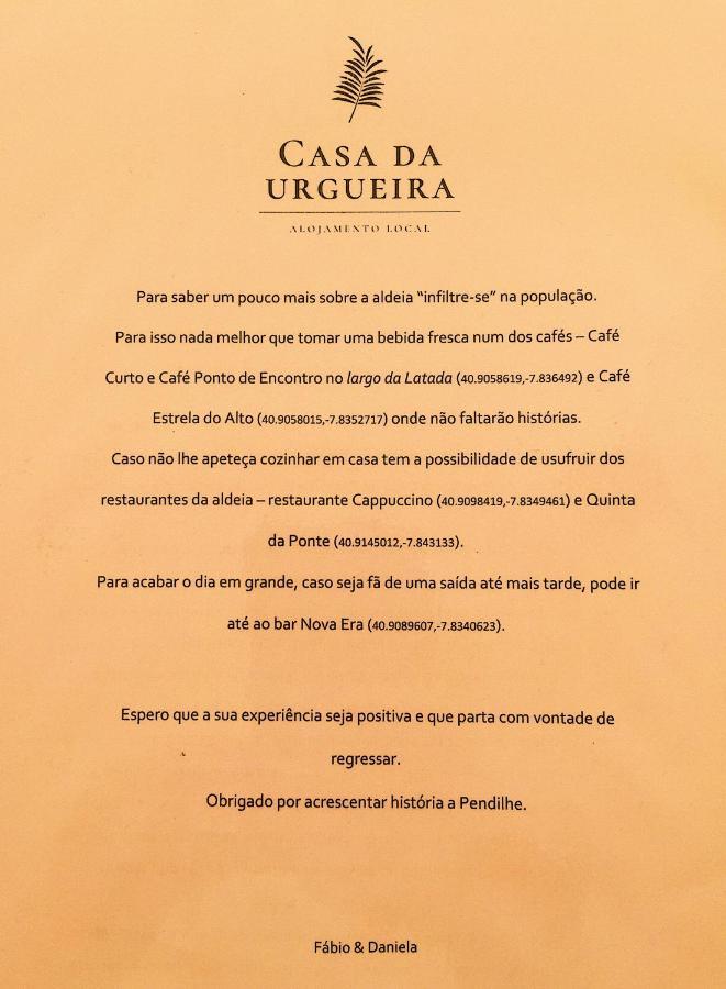 Vila Casa Urgueira Pendilhe Exteriér fotografie